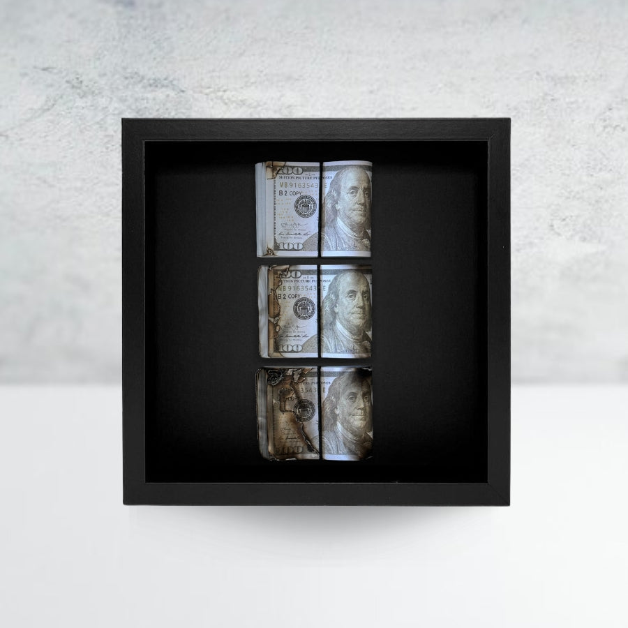 Three Burned Fold Frame