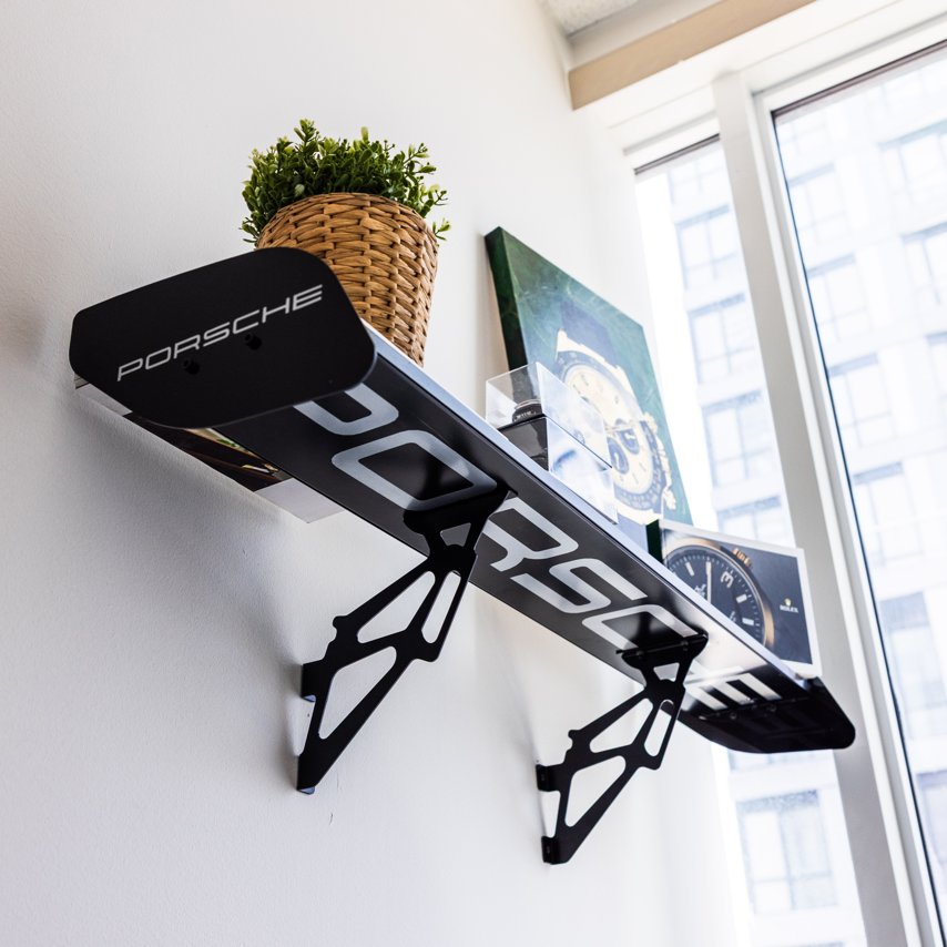 π₯ THE OG Black Spoiler Shelf - With txt