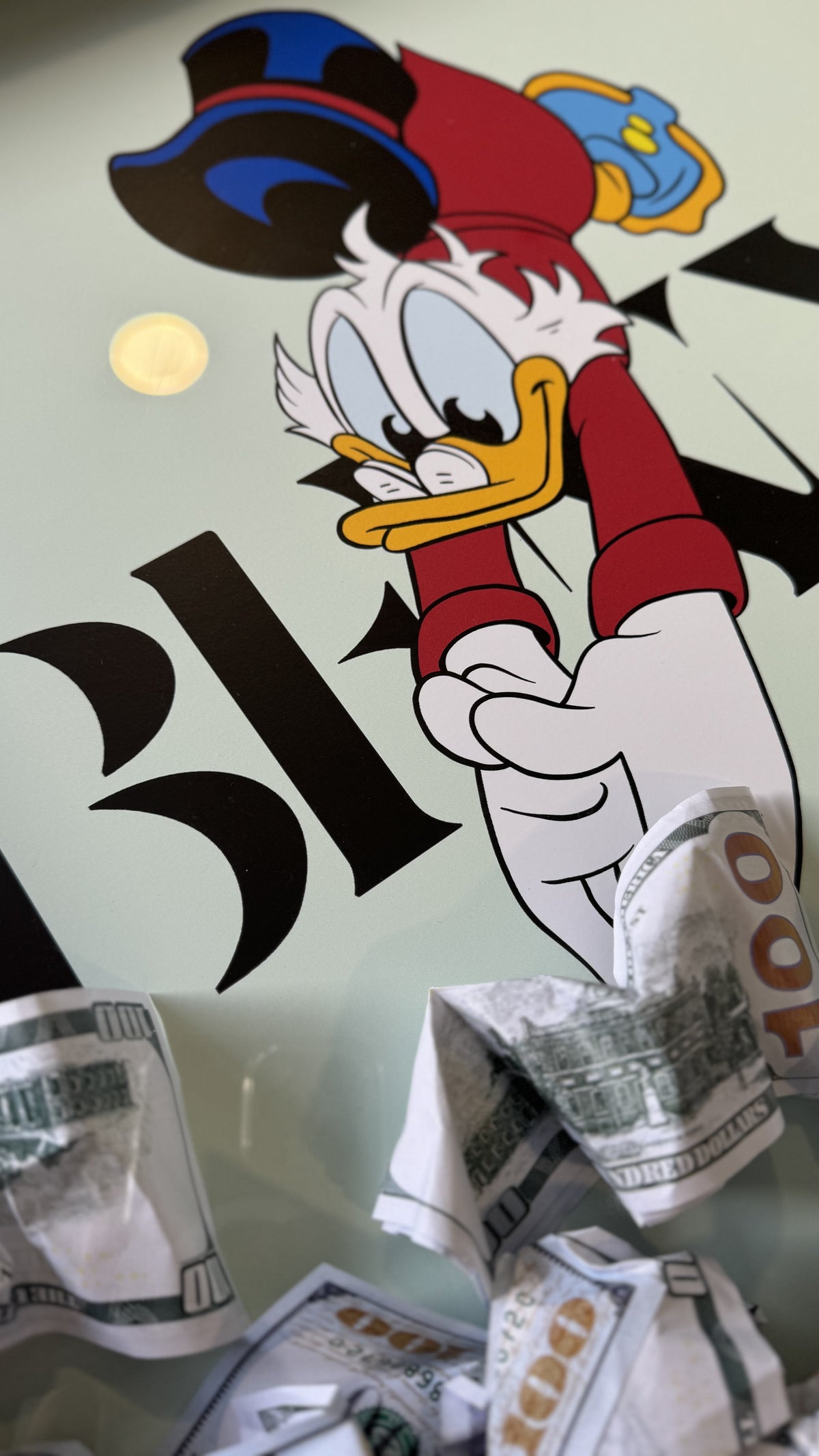 Scrooge McDuck - Money Pool Frame