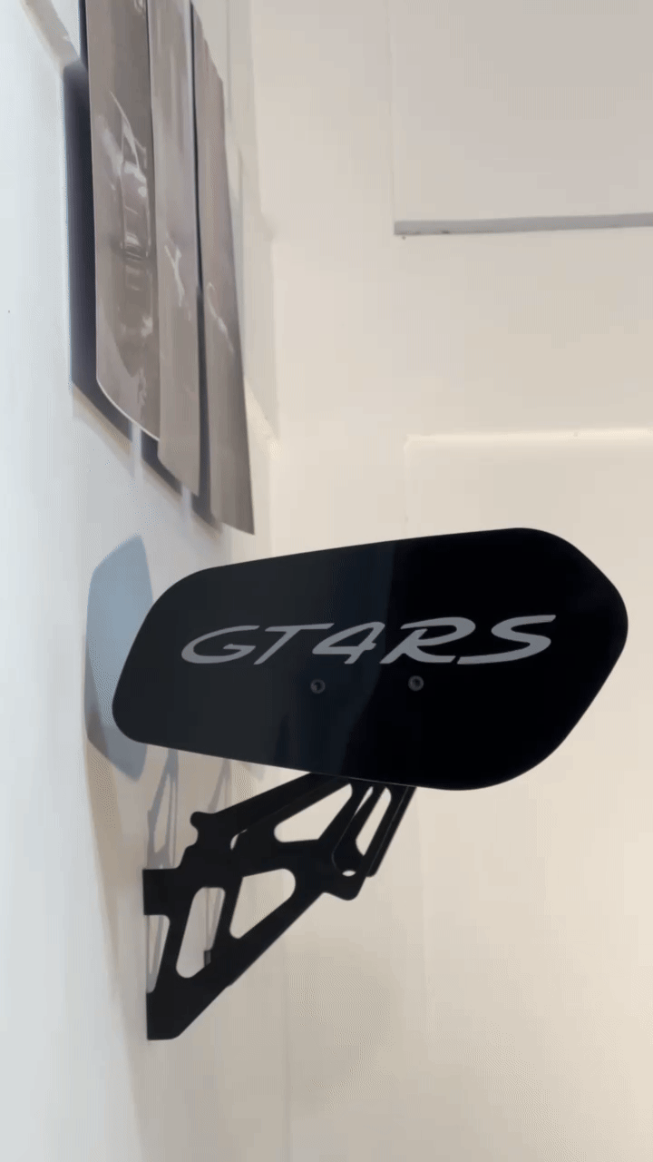 π₯ WTC 4GT-RS Spoiler Shelf β Blackout Edition