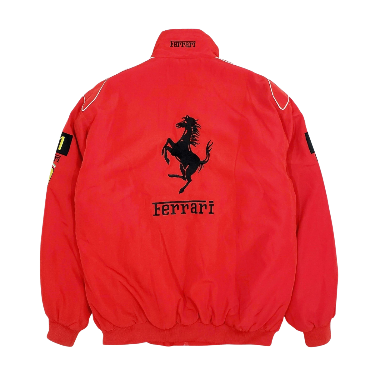 Vintage Scuderia Red-White Frrari Jacket VIP