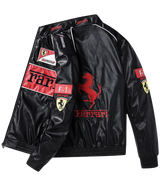 90's Vintage Scuderia Frrari Jacket – Leather Edition