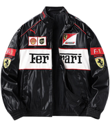 90's Vintage Scuderia Frrari Jacket – Leather Edition