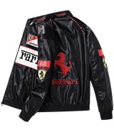 90's Vintage Scuderia Frrari Jacket – Leather Edition