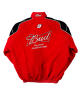 Bdwiser Red Vintage Racing Jacket