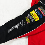 Bdwiser Red Vintage Racing Jacket