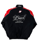 Bdwiser Black Vintage Racing Jacket