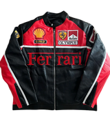 Frrari Leather Jacket Mrlboro Edition