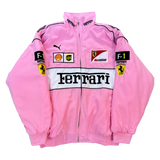 Vintage Pink Scuderia Frrari Jacket