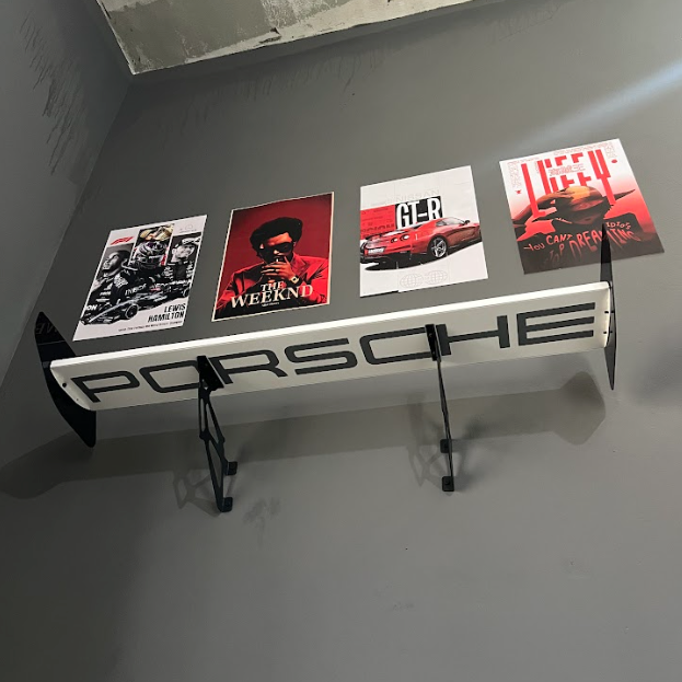 🤍 THE OG WHITE Spoiler Shelf — With txt VIP