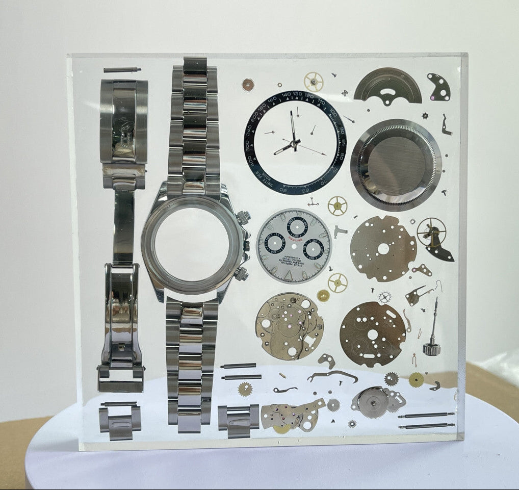 Chrono Resin Sculpture -05 Panda Edition