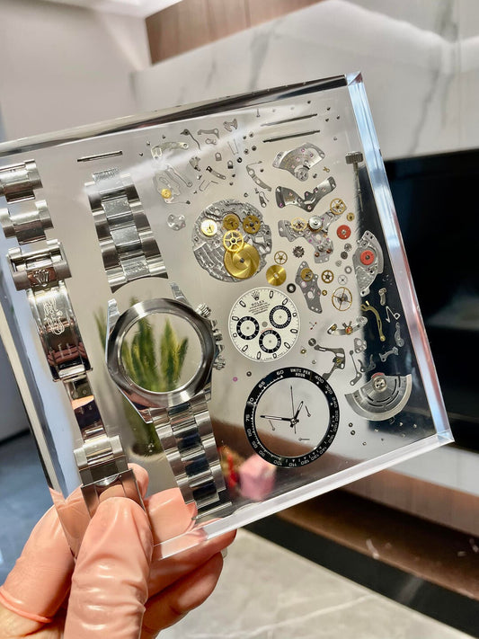 Chrono Resin Sculpture -05 Panda Edition