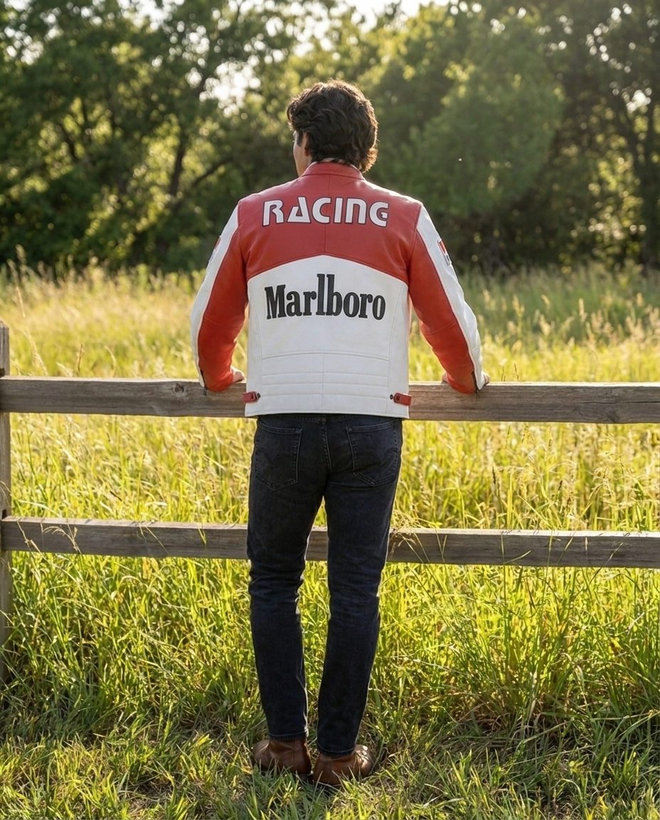 Mrlboro Racing Leather Jacket