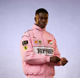 Vintage Pink Scuderia Frrari Jacket
