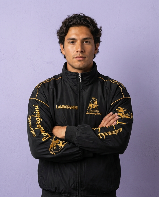 Automobili Vintage Lmborghini Racing Jacket